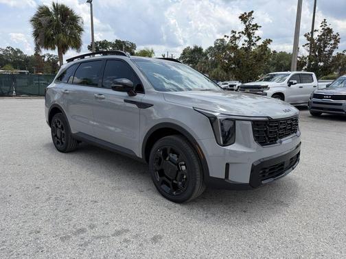 Wolf Gray 2026 Kia Sorento X-Line EX