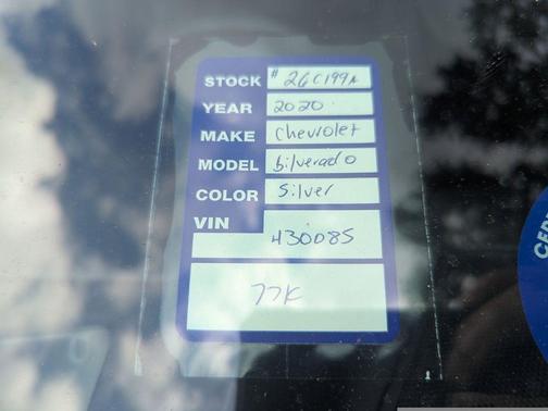 2020 Chevrolet Silverado 1500 High Country