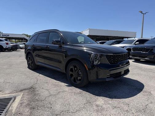 Aurora Black Pearl 2026 Kia Sorento Hybrid X-LINE SX PRESTIGE