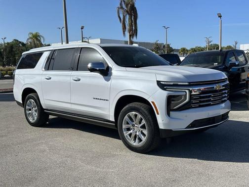 Polar White 2026 Chevrolet Suburban Premier