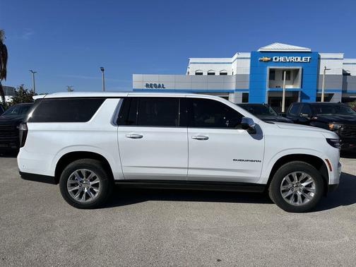 Polar White 2026 Chevrolet Suburban Premier