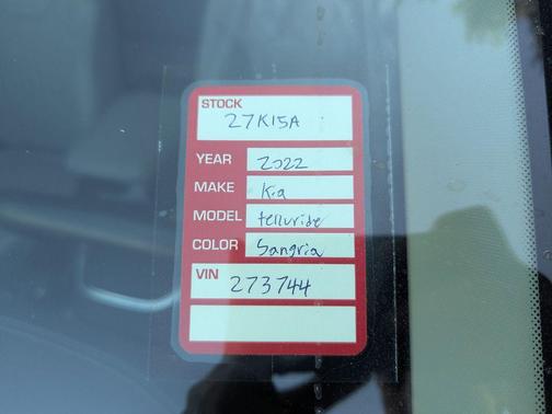 2022 Kia Telluride SX