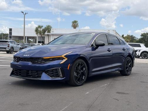 Blue 2026 Kia K5 GT-Line