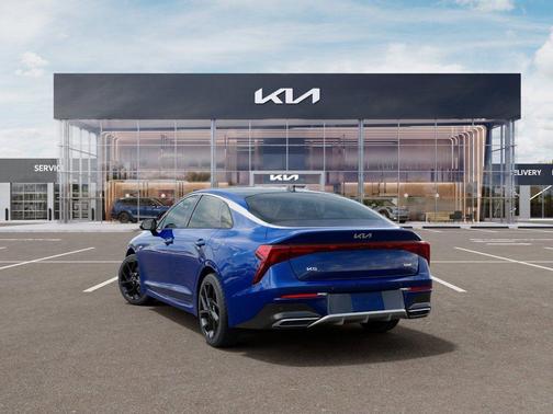 Blue 2026 Kia K5 GT-Line
