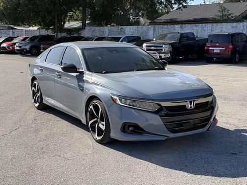 Gray 2022 Honda Accord Sport 1.5T