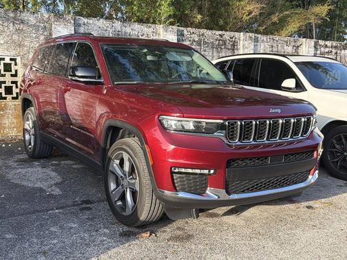 Velvet Red Pearlcoat 2021 Jeep Grand Cherokee L Limited