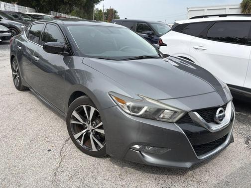 Gun Metallic 2017 Nissan Maxima 3.5 S