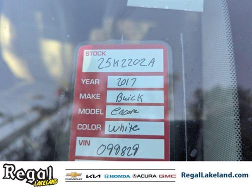 2017 Buick Encore Premium