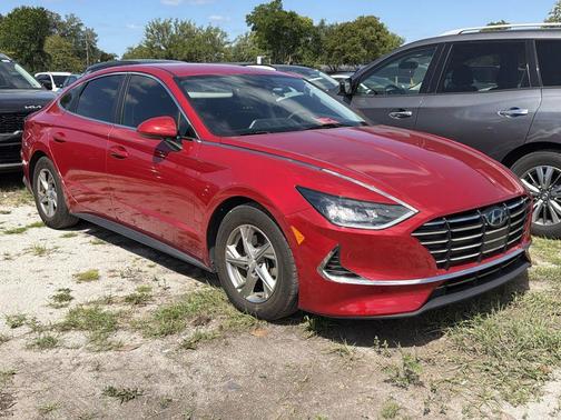 Calypso Red 2021 Hyundai SONATA SE