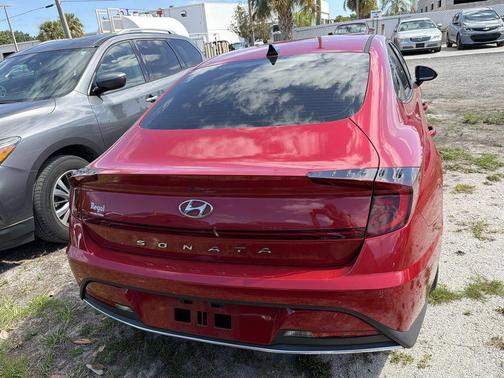 Calypso Red 2021 Hyundai SONATA SE