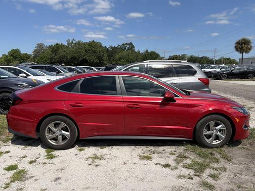 Calypso Red 2021 Hyundai SONATA SE