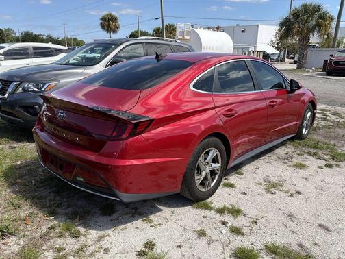 Calypso Red 2021 Hyundai SONATA SE