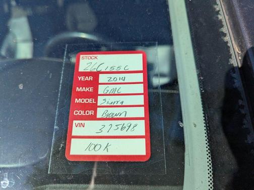 2014 GMC Sierra 1500 SLT