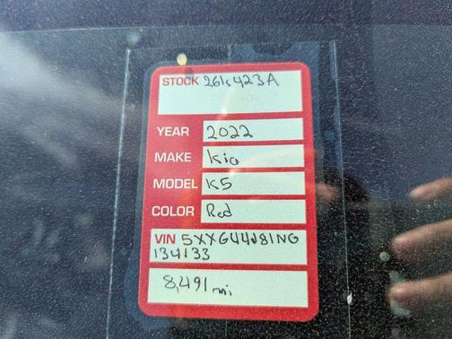 2022 Kia K5 GT