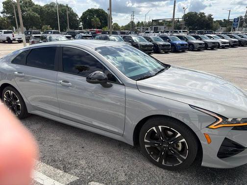Wolf Gray 2023 Kia K5 GT-Line