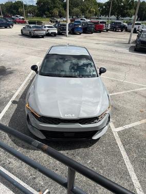 Wolf Gray 2023 Kia K5 GT-Line