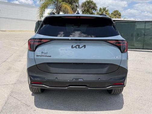 Heritage Blue 2026 Kia Sportage Hybrid X-Line