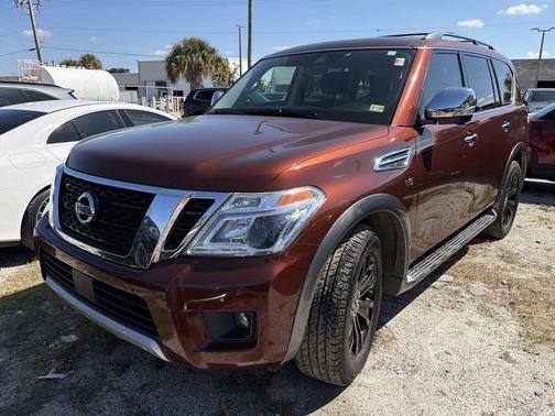 Forged Copper 2018 Nissan Armada Platinum