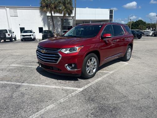 Cajun Red Tintcoat 2020 Chevrolet Traverse High Country