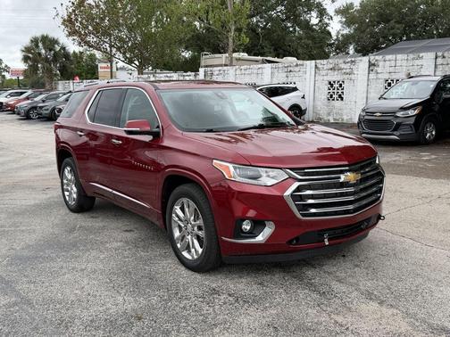 Cajun Red Tintcoat 2020 Chevrolet Traverse High Country