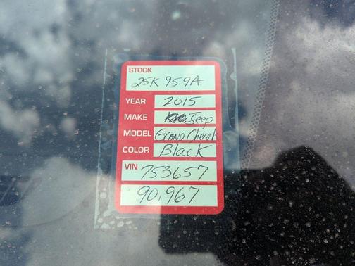 2015 Jeep Grand Cherokee Summit