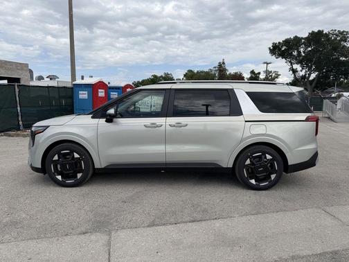 Ivory Silver 2026 Kia Carnival EX