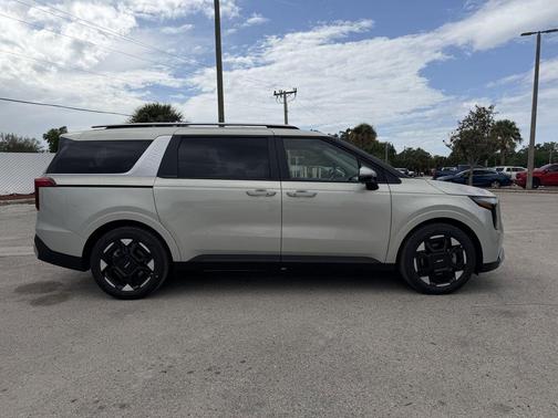 Ivory Silver 2026 Kia Carnival EX