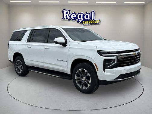 Summit White 2026 Chevrolet Suburban LS