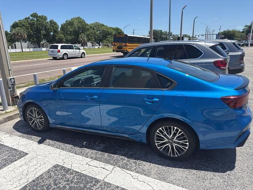 Blue 2024 Kia Forte GT-Line