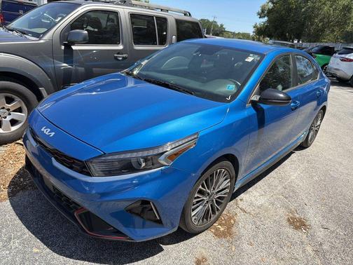 Blue 2024 Kia Forte GT-Line