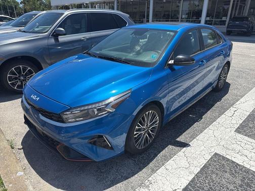 Blue 2024 Kia Forte GT-Line