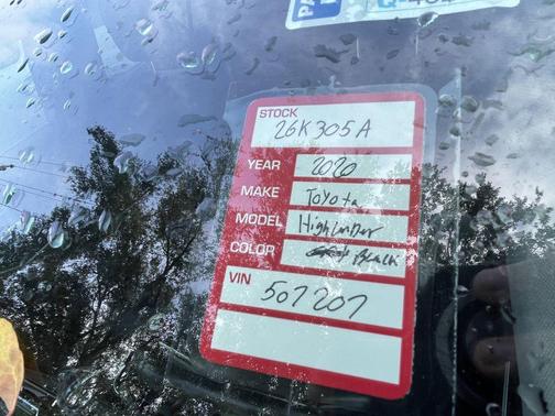 2020 Toyota Highlander XLE