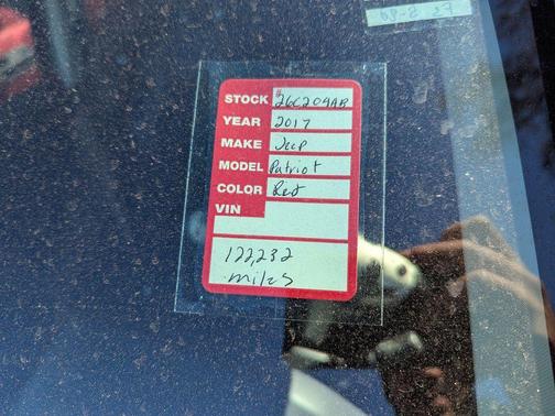 2017 Jeep Patriot Sport