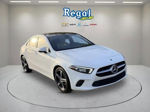 White 2022 Mercedes-Benz A-Class A 220
