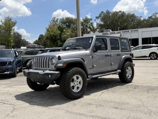 Billet Silver Metallic Clearcoat 2018 Jeep Wrangler Unlimited Sport
