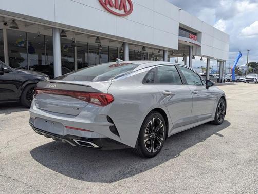 Wolf Gray 2022 Kia K5 GT-Line