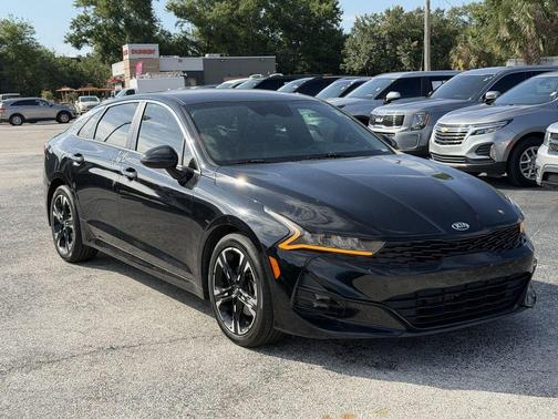 Ebony Black 2021 Kia K5 GT-Line