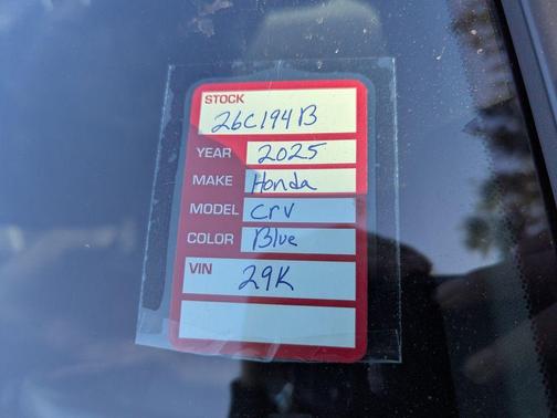 2025 Honda CR-V Hybrid Sport