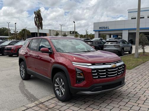 Radiant Red 2026 Chevrolet Equinox LT