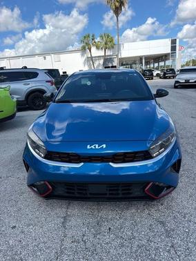 Blue 2023 Kia Forte GT-Line