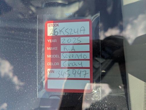 2025 Kia Sorento S
