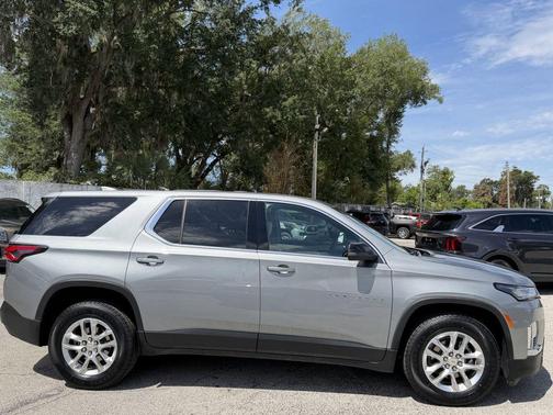 Sterling Gray Metallic 2023 Chevrolet Traverse LS