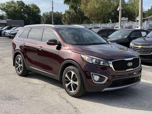 Sangria Red 2017 Kia Sorento EX