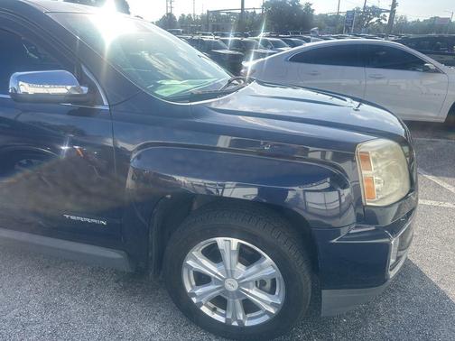 Dark Sapphire Blue Metallic 2017 GMC Terrain SLT