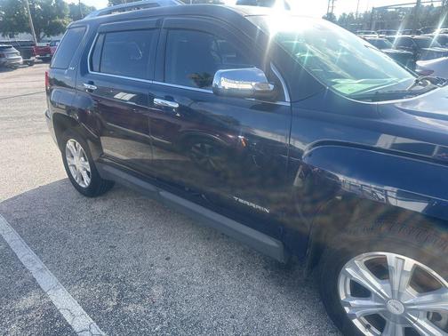 Dark Sapphire Blue Metallic 2017 GMC Terrain SLT
