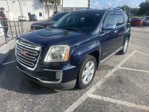 Dark Sapphire Blue Metallic 2017 GMC Terrain SLT