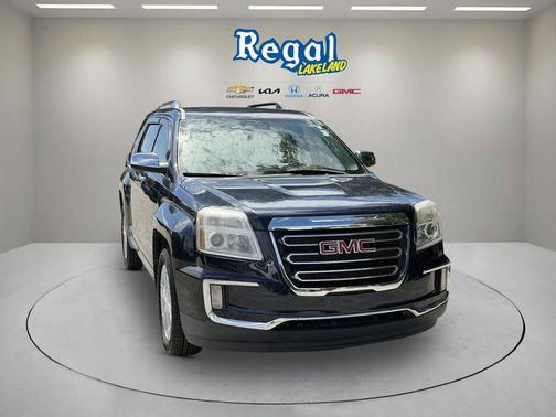 Dark Sapphire Blue Metallic 2017 GMC Terrain SLT