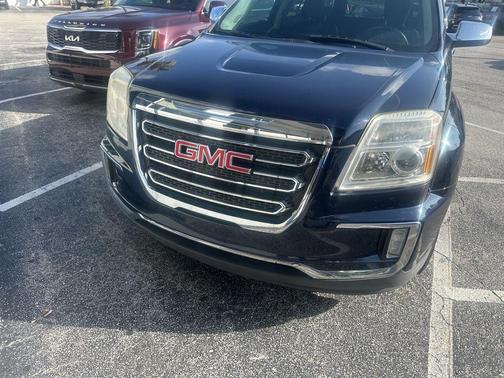 Dark Sapphire Blue Metallic 2017 GMC Terrain SLT