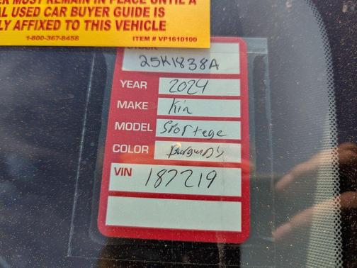 2024 Kia Sportage SX