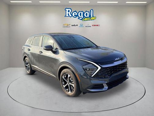 Gravity Gray 2025 Kia Sportage EX